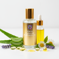 Sérum Capillaire Hydratant Bio avec logo HAYALEM et ingrédients naturels